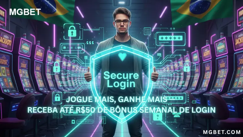 Jogue mais, ganhe mais — receba até R$50 de bônus semanal de login