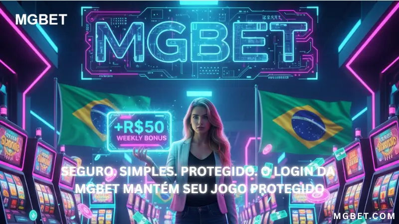Seguro. Simples. Protegido. O login da MGBET mantém seu jogo protegido