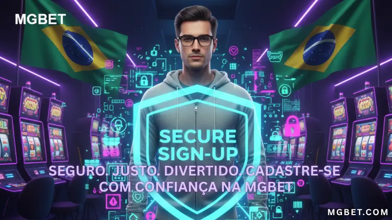 Seguro. Justo. Divertido. Cadastre-se com confiança na MGBET