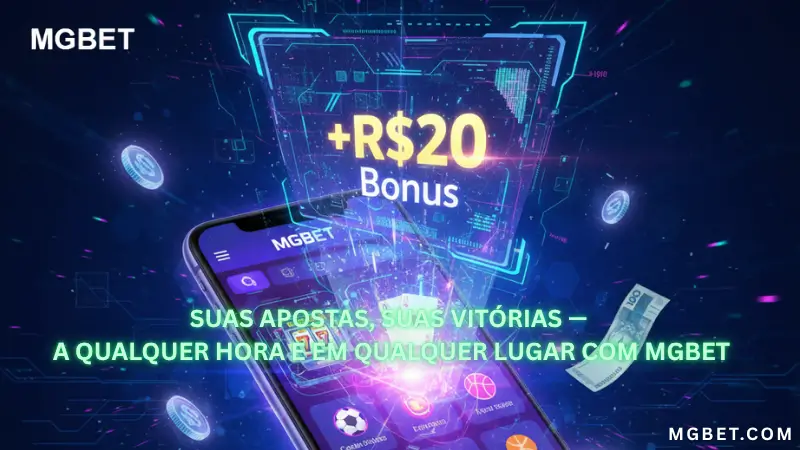 Suas apostas, suas vitórias — a qualquer hora e em qualquer lugar com Mgbet