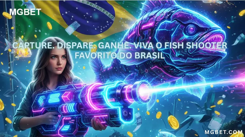 Capture. Dispare. Ganhe. Viva o fish shooter favorito do Brasil