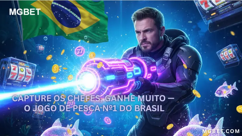 Capture os chefes, ganhe muito — o jogo de pesca nº1 do Brasil