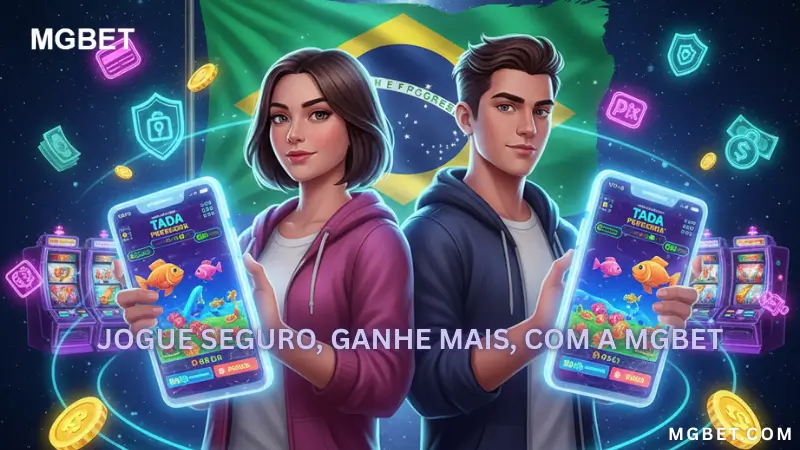 Jogue seguro, ganhe mais, com a MGBET