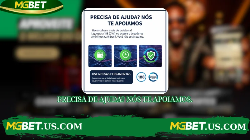 PRECISA DE AJUDA? NÓS TE APOIAMOS.