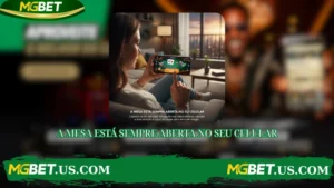 A MESA ESTÁ SEMPRE ABERTA NO SEU CELULAR
