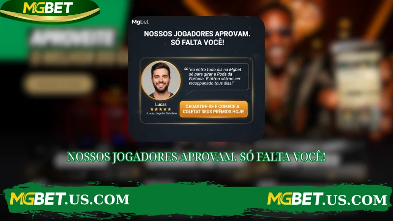 NOSSOS JOGADORES APROVAM. SÓ FALTA VOCÊ!