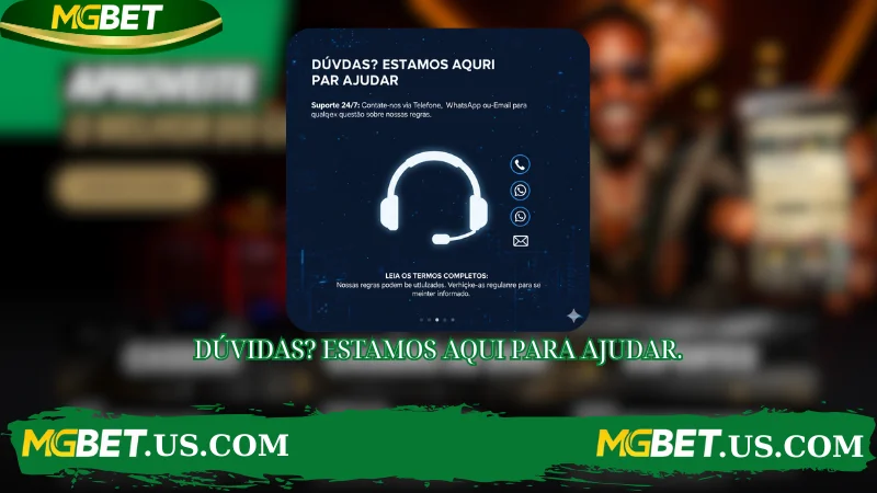 DÚVIDAS? ESTAMOS AQUI PARA AJUDAR.