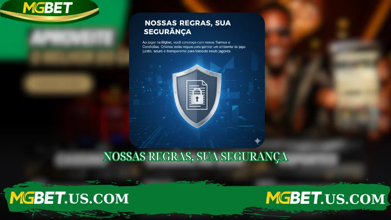 NOSSAS REGRAS, SUA SEGURANÇA